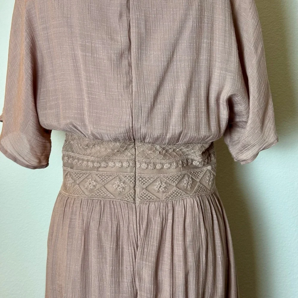Alter’d State Mauve Lace-Trimmed Maxi Dress - Picture 5 of 16